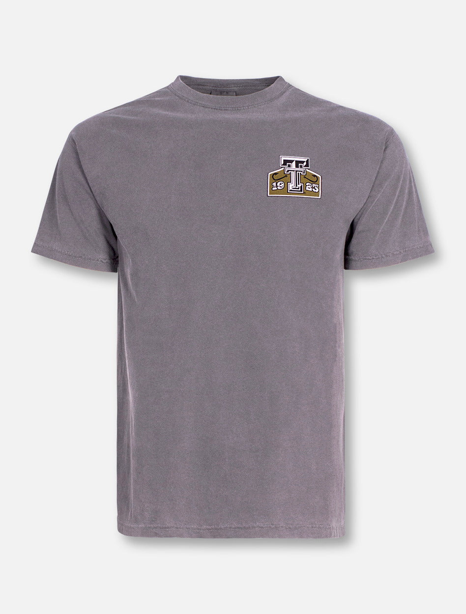 Texas Tech Red Raiders Black and White Double T "Fly Fishing" Short Sleeve T-Shirt