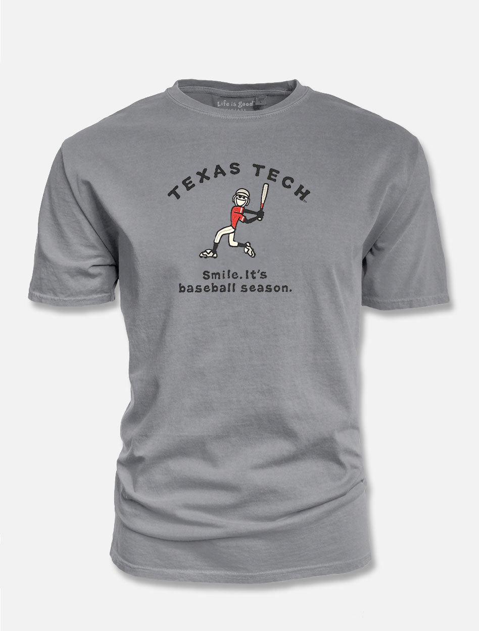 Texas Tech Red Raiders Life is Good "It's Baseball Season" T-Shirt