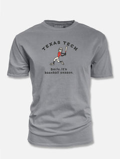Texas Tech Red Raiders Life is Good "It's Baseball Season" T-Shirt