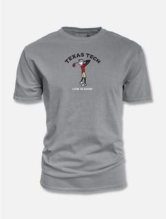Texas Tech Red Raiders Life is Good " Golf " T-Shirt