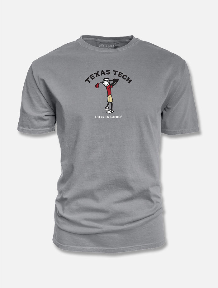 Texas Tech Red Raiders Life is Good " Golf " T-Shirt