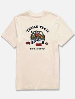 Texas Tech Red Raiders Life is Good "Football Tailgate" T-Shirt