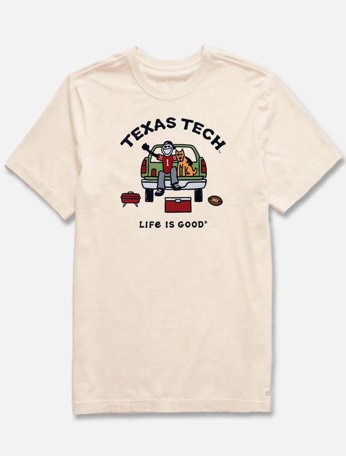 Texas Tech Red Raiders Life is Good "Football Tailgate" T-Shirt