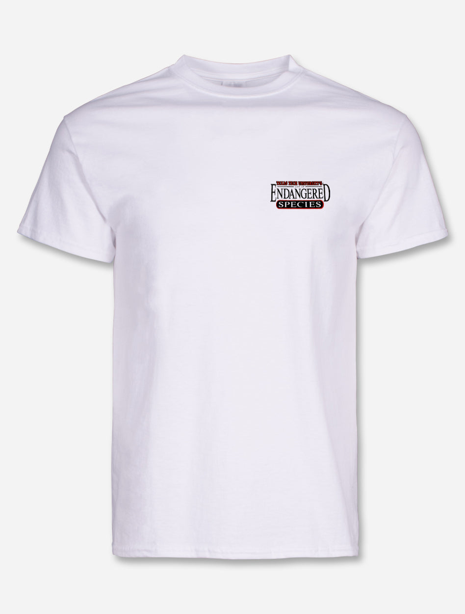 Texas Tech Red Raiders "Endangered Species" White T-shirt
