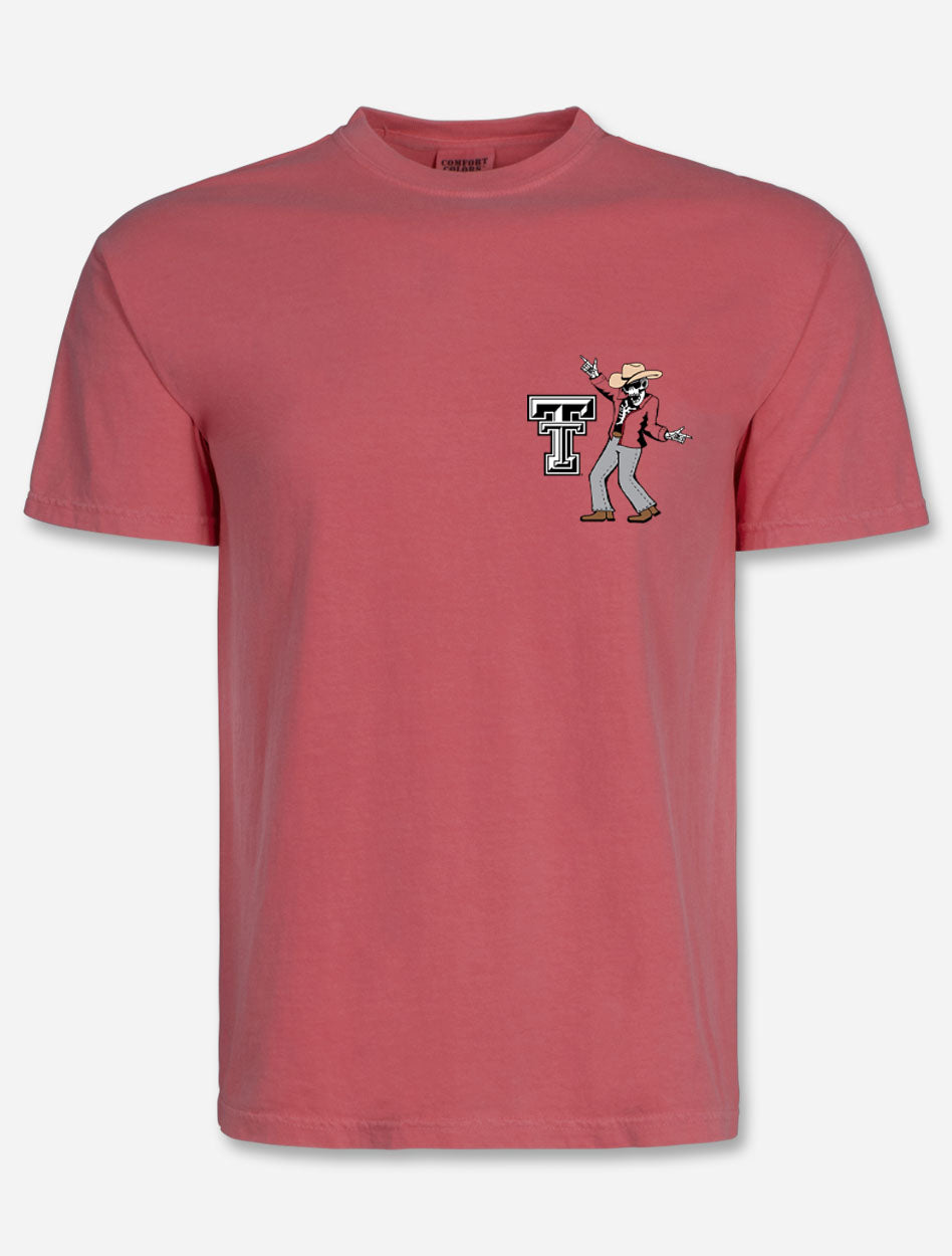 Texas Tech Red Raiders "Die Hard Fans" Crimson Comfort Color T-shirt