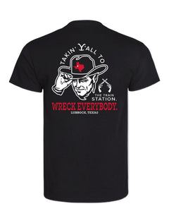 "All Aboard" Black T-Shirt