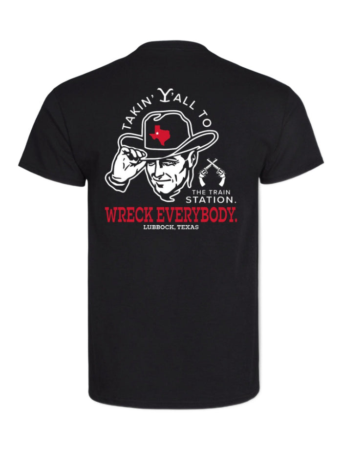 "All Aboard" Black T-Shirt