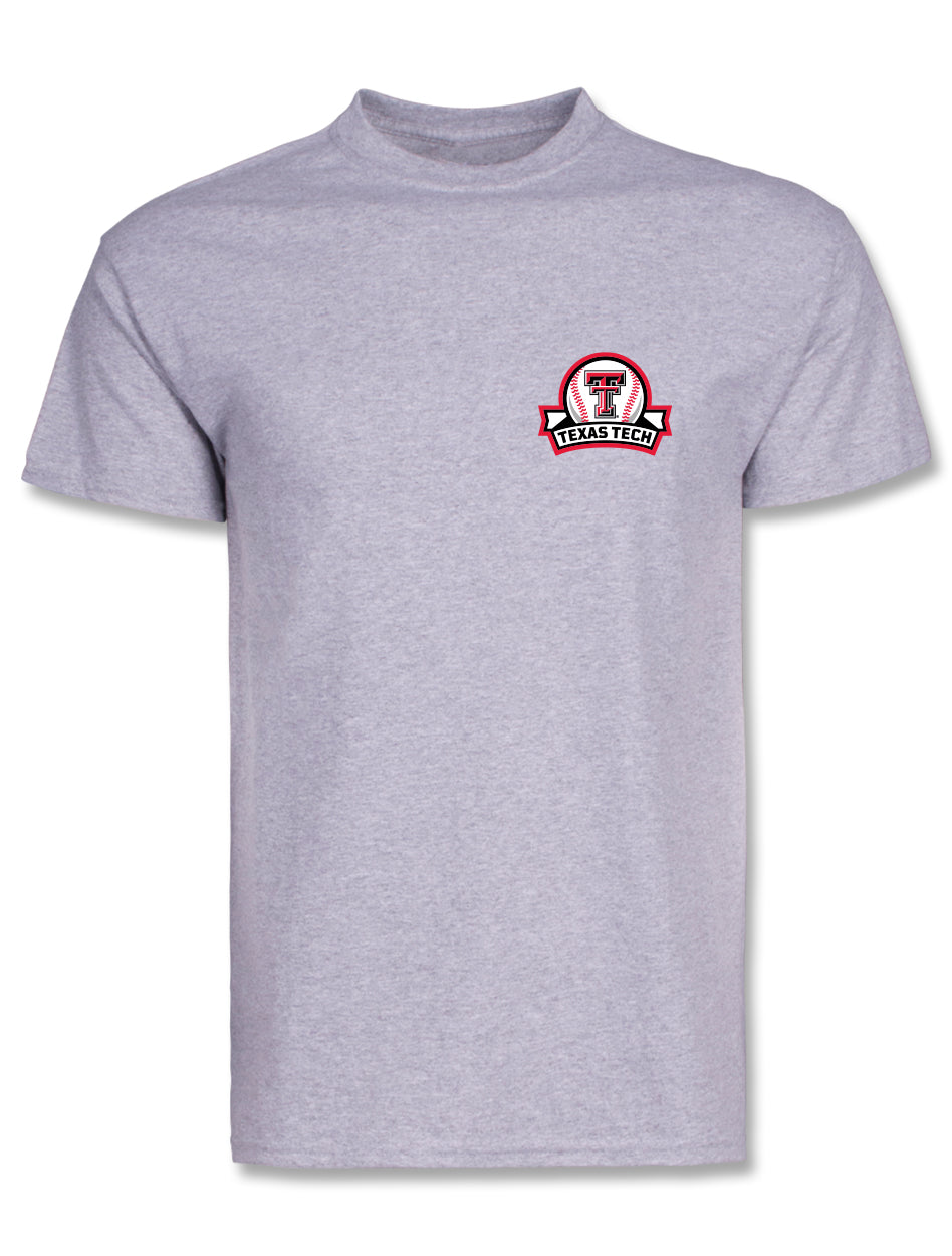 Texas Tech "Old School Baseball" Baseball T-Shirt
