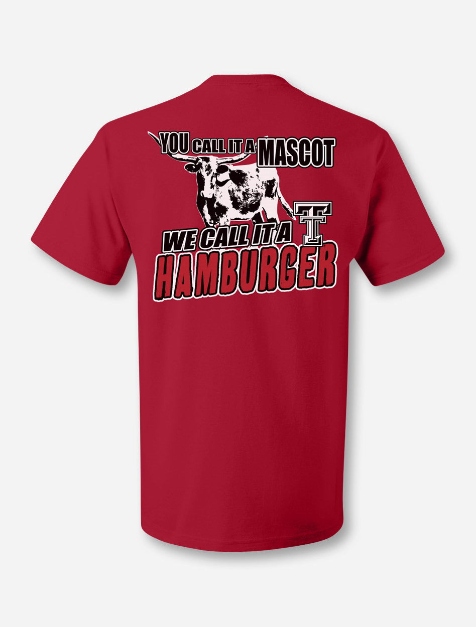 We Call It A Hamburger Red T-Shirt - Texas Tech