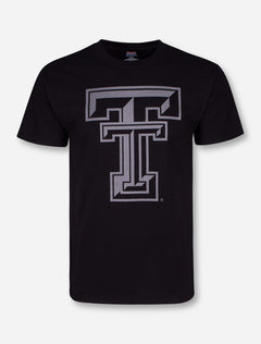 Texas Tech Black Diamond Double T Reflective Black T-Shirt