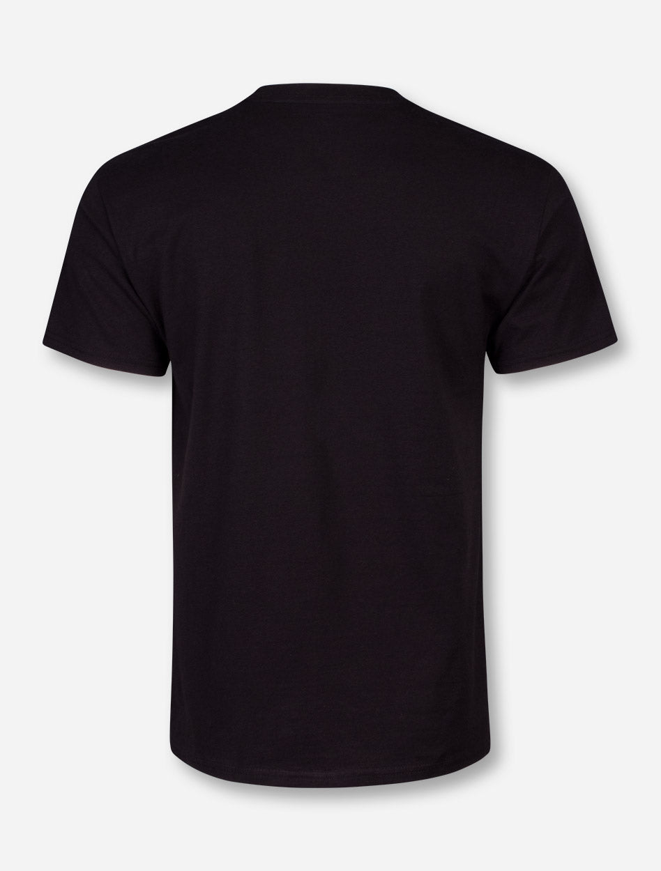 Texas Tech Black Diamond Double T Reflective Black T-Shirt