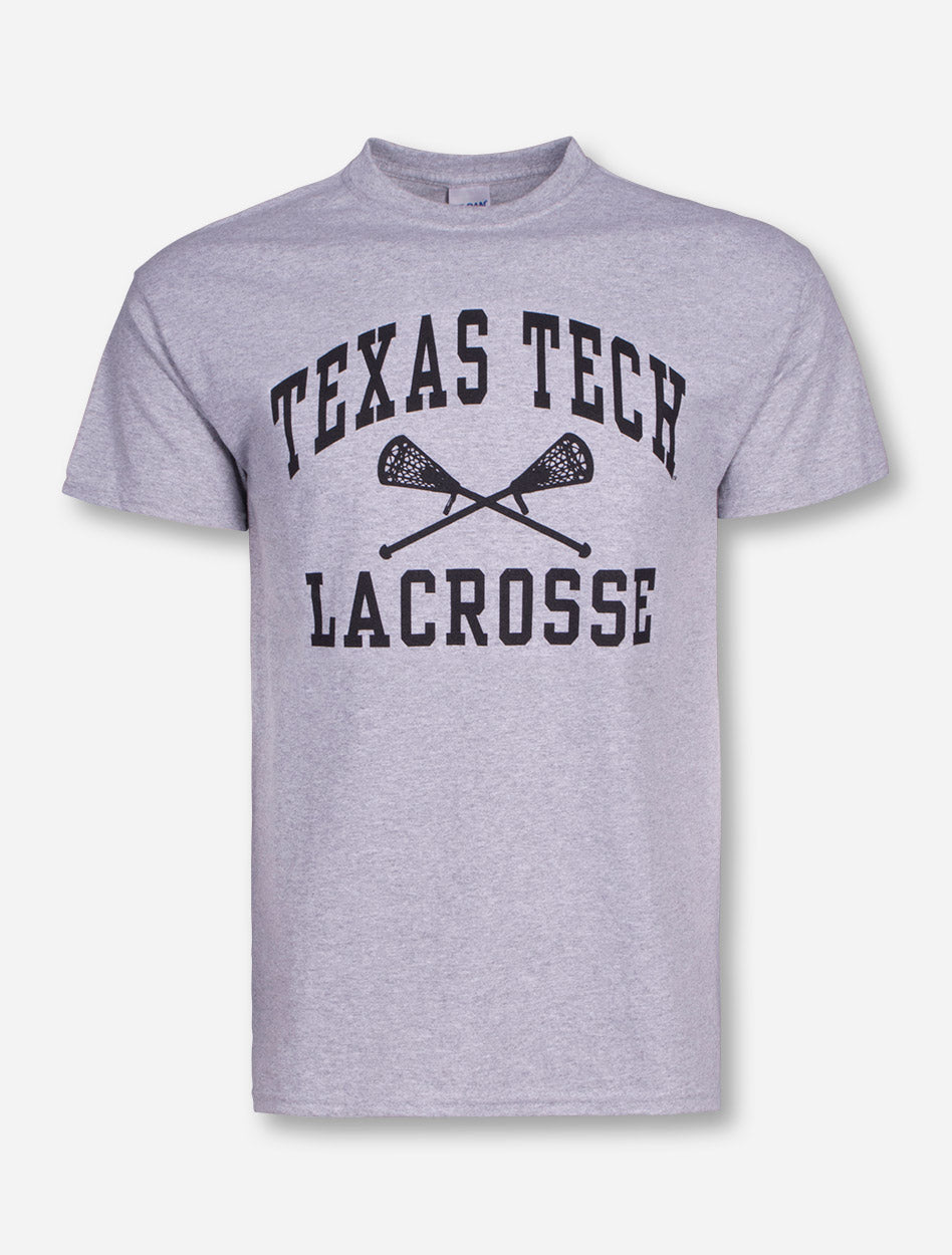 Texas Tech Lacrosse Heather Grey T-Shirt