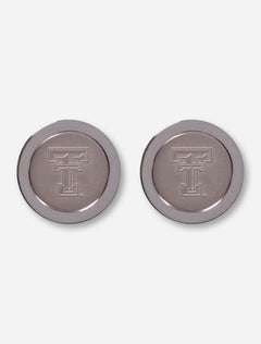 Texas Tech Double T Silver Cufflinks