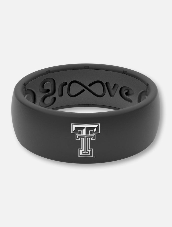 Texas Tech Red Raiders Double T Large Silicone Ring - mjw-060