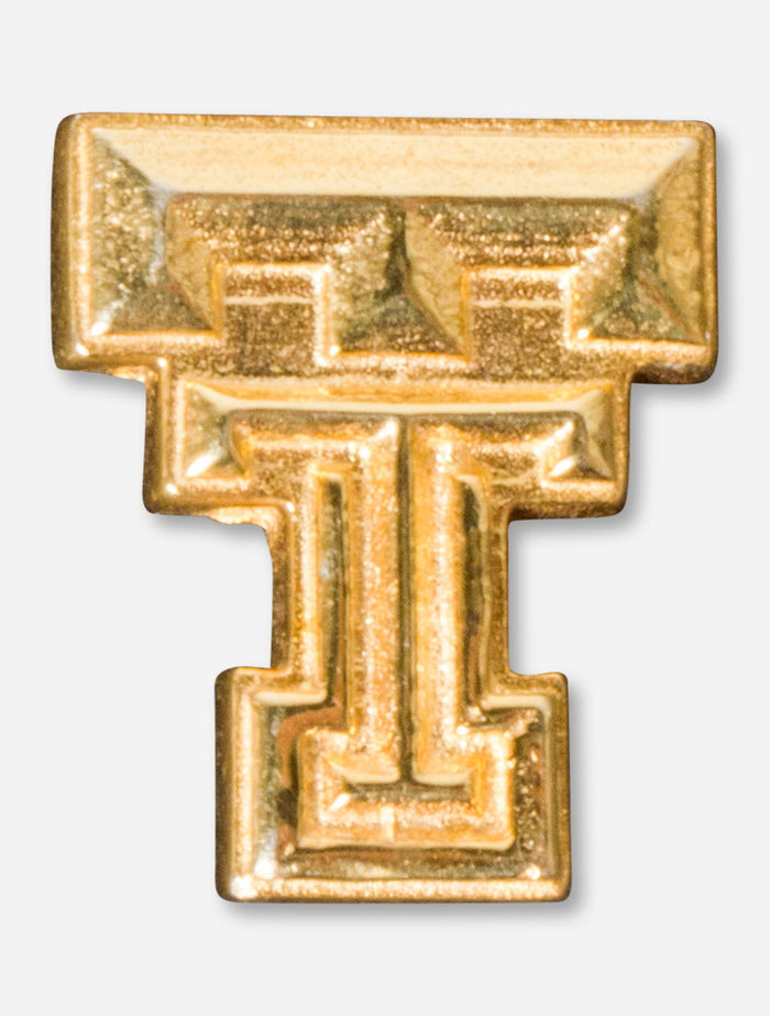 Texas Tech DaynaU Double T Gold Pin