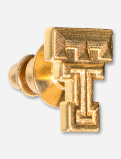 Texas Tech DaynaU Double T Gold Pin
