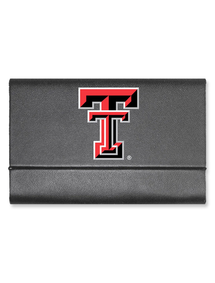 Texas Tech Double T Leatherette Business Card Case