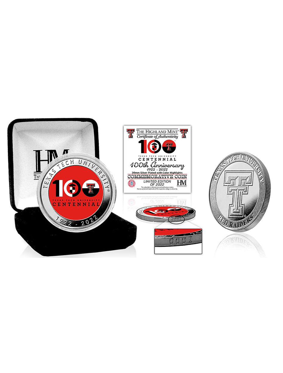 Texas Tech 100th Anniversary Challenge Coin