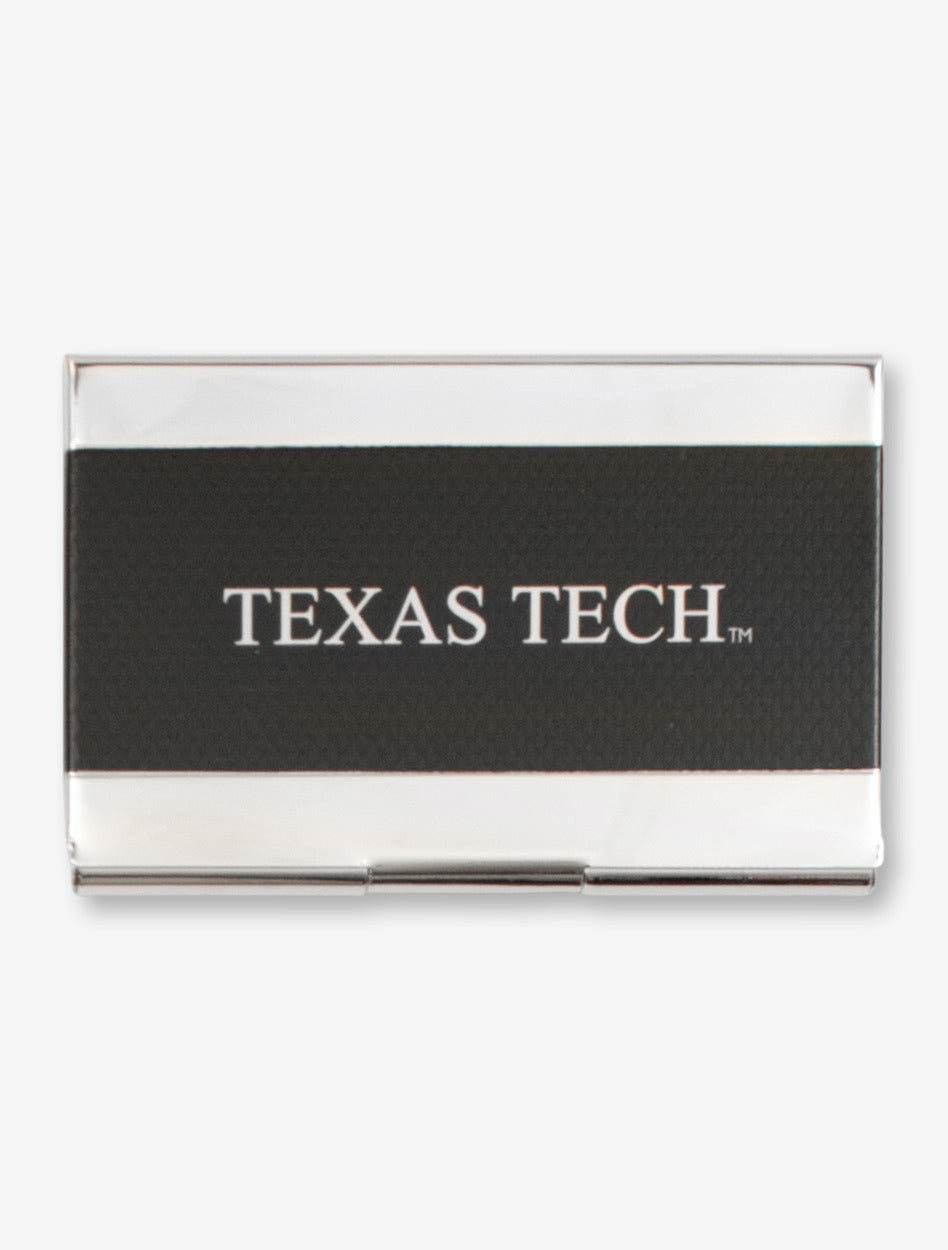 Texas Tech Business Card Holder