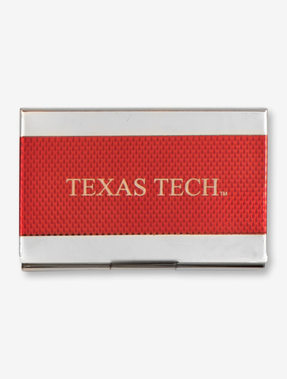 Texas Tech Business Card Holder