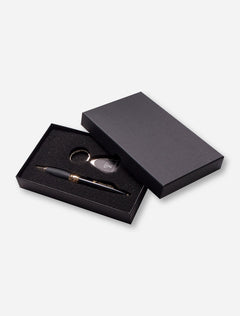Texas Tech Ballpoint Pen and Teardrop Keychain Gift Set