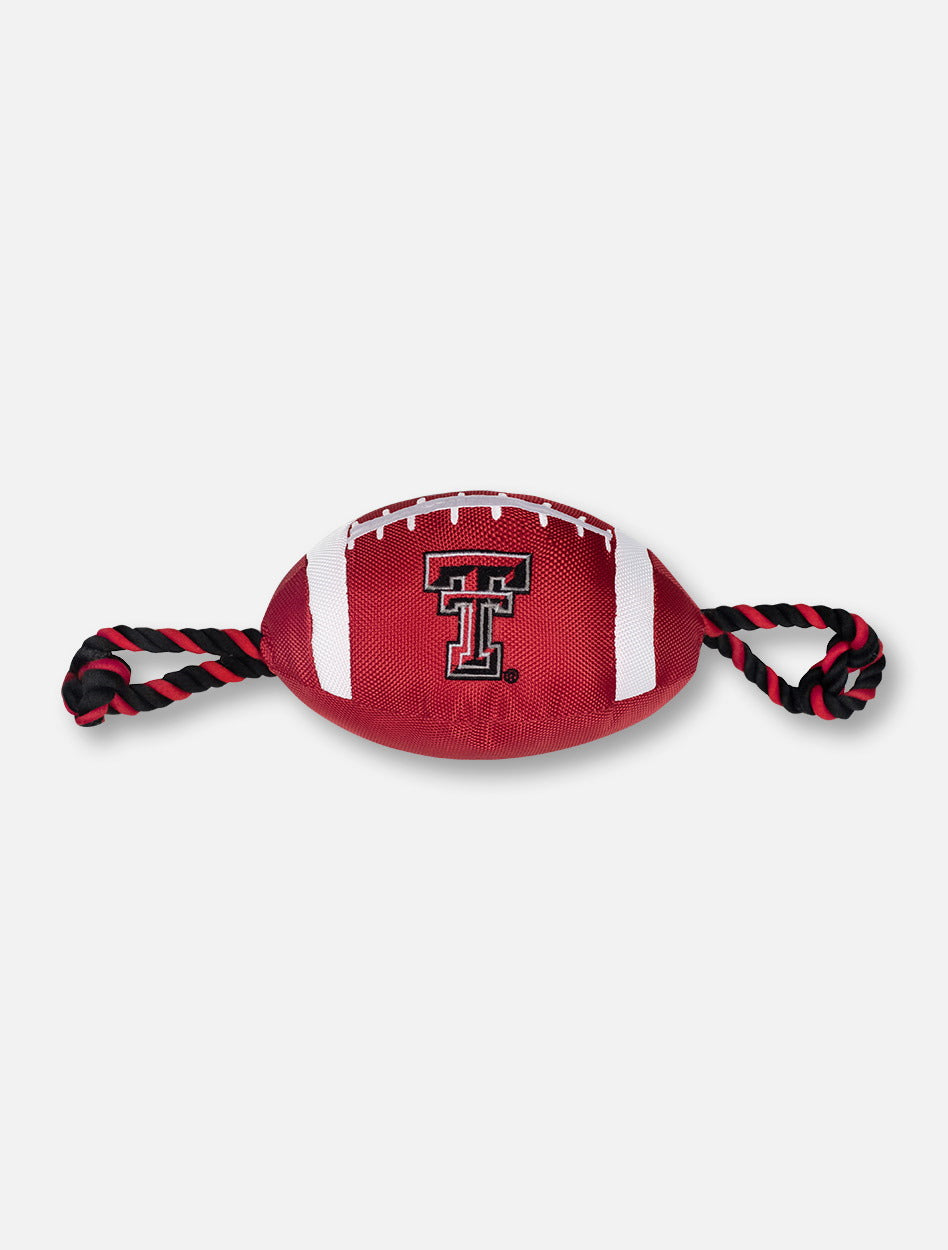 Texas Tech Red Raiders Double T Red Football Pet Toy