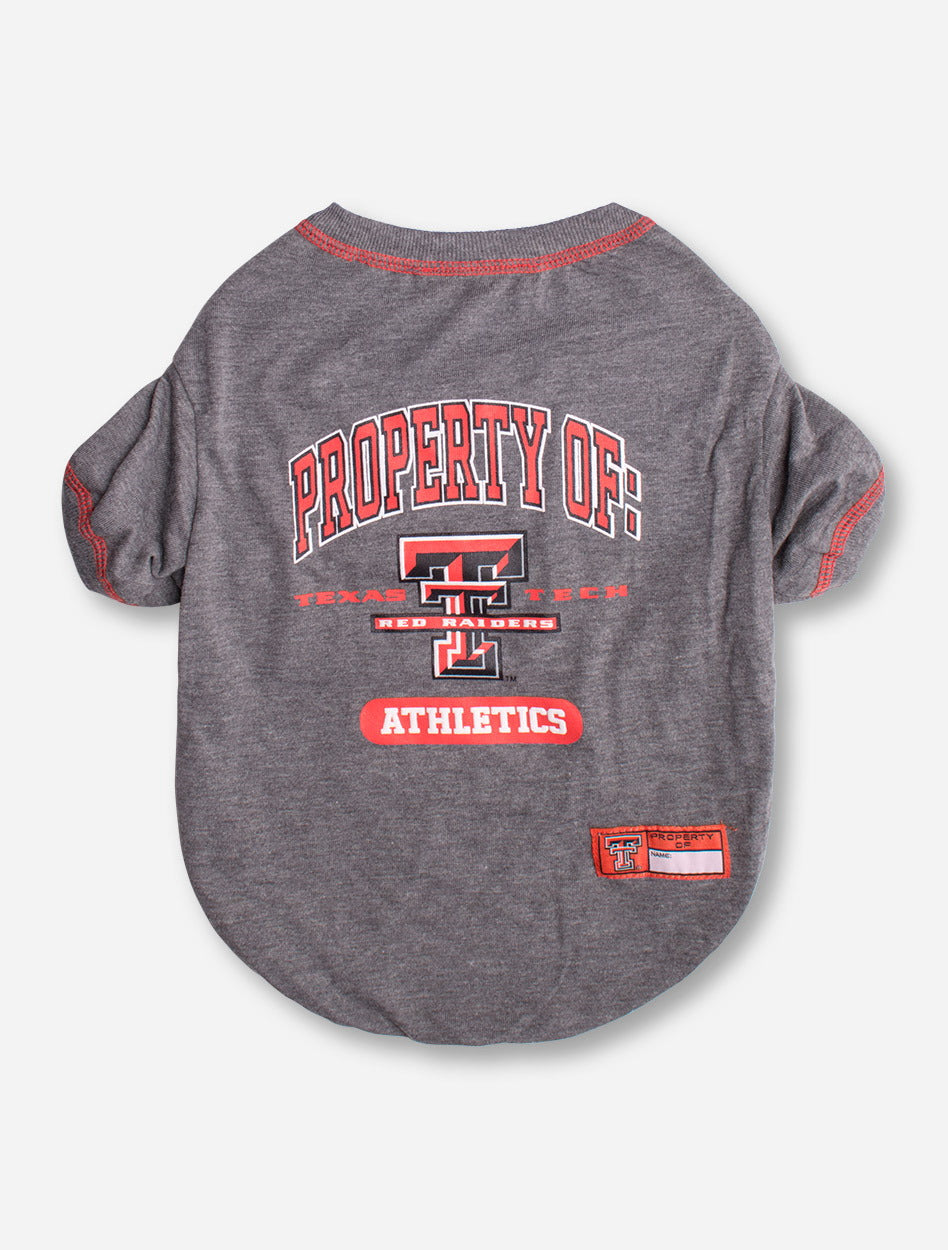 Property of Texas Tech Pet T-Shirt