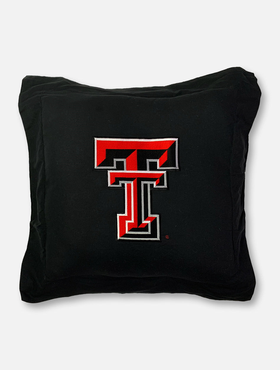 Texas Tech Red Raiders Embroidered Double T Pillow