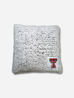 Texas Tech Red Raiders Double T "Frosty" Sherpa Pillow