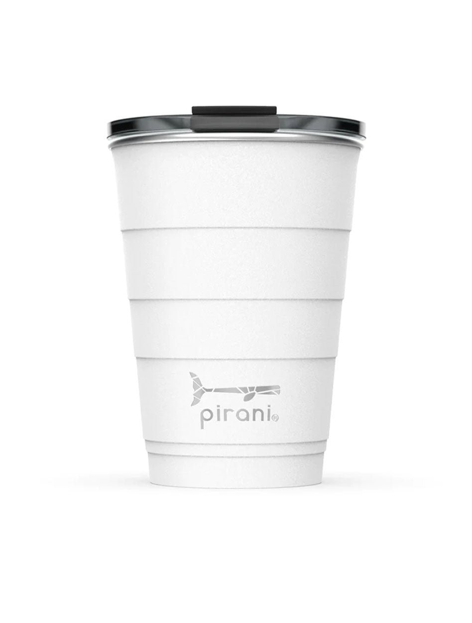 Texas Tech Pirani "Throwback" 16oz White Party Cup Tumbler