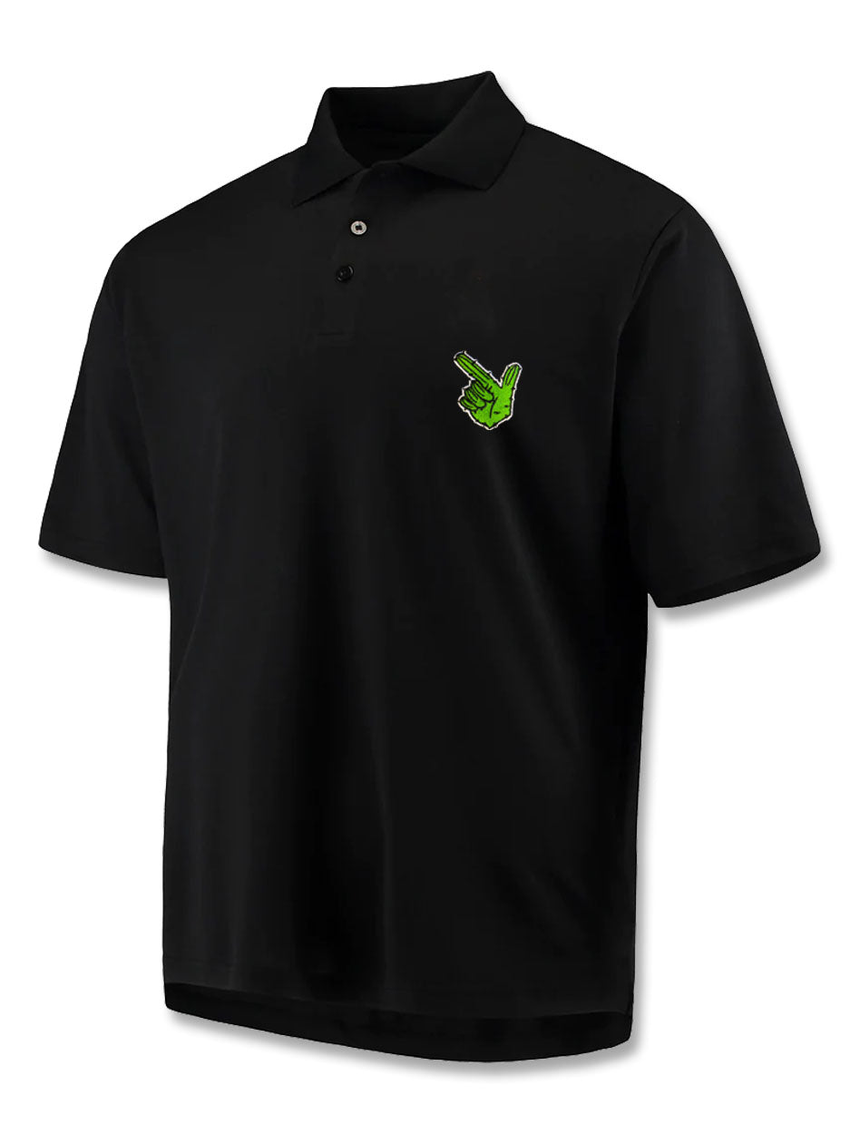 Antigua Texas Tech " Tribute Cactus Gun's Up" Polo