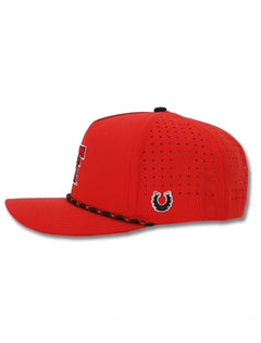 Dark Horse Throwback "Rearing Rider" Red Sport Snapback Cap