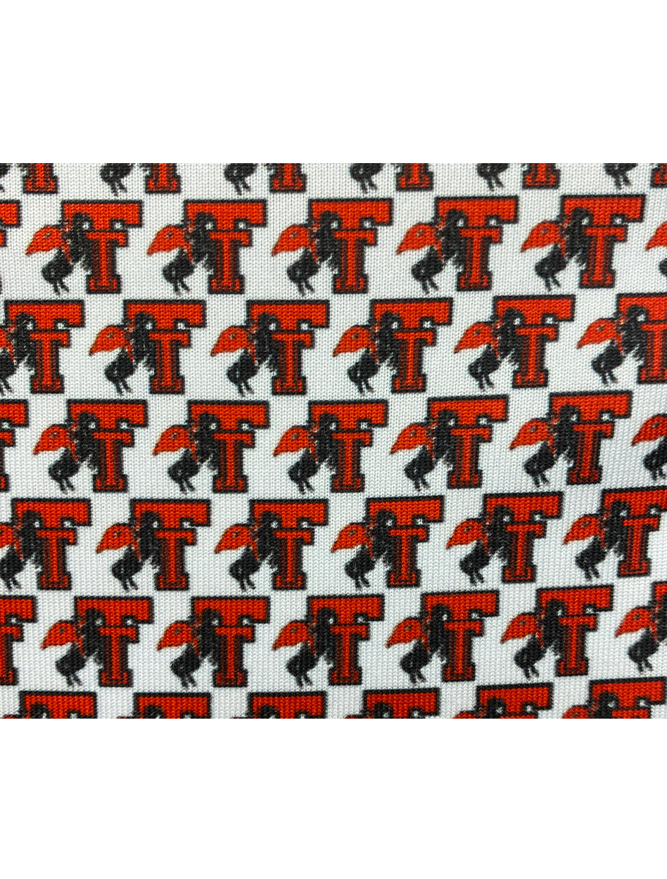 Texas Tech Dark Horse "Mini Rearing Rider" Throwback Premium Men's Polo
