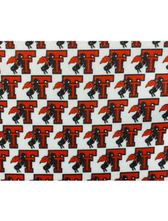 Texas Tech Dark Horse "Mini Rearing Rider" Throwback Premium Men's Polo