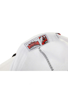 Texas Tech Dark Horse Throwback "Rearing Rider" White Sport Snapback Cap