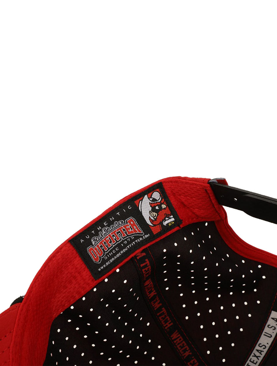 Dark Horse Texas Tech "Throwback" Red Corded Sport Snapback Cap