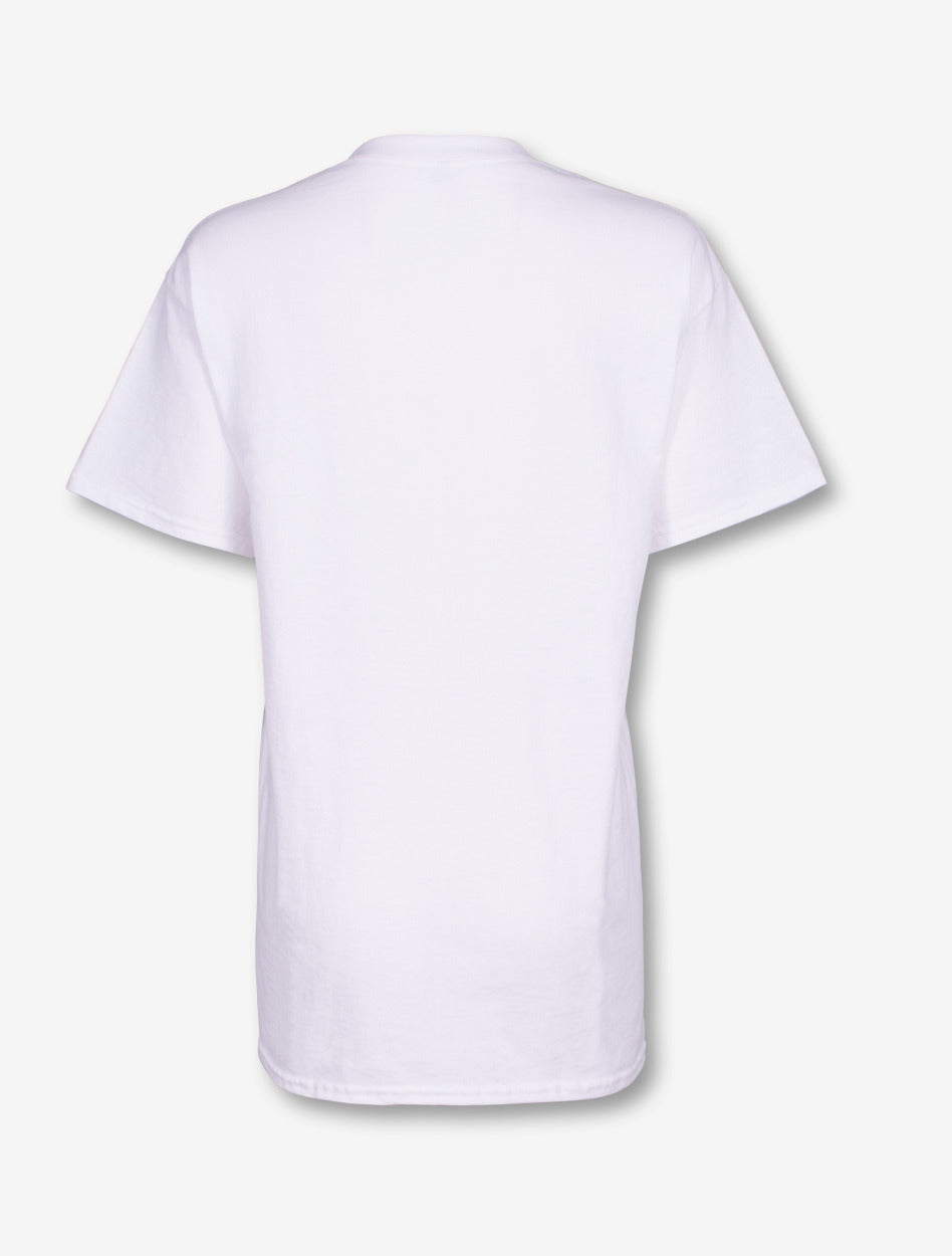 Texas Tech Red Raiders "Tie Dye Lick" Rolling Stones White T-Shirt