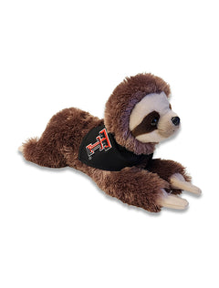Texas Tech "Snoozy Sloth" Stuffed Animal w/ Bandana