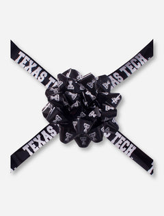 Texas Tech Black Double T Ribbon and Bow Combo Set