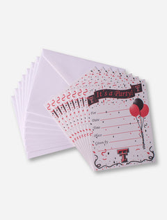 Texas Tech Party Invitations