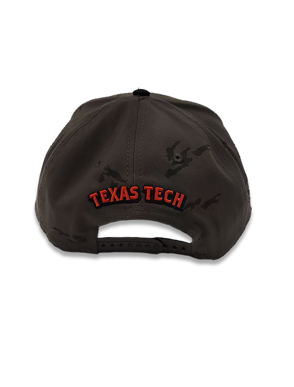 Texas Tech Double T "Stars and Stripes" OHT Flatbill Snapback Cap