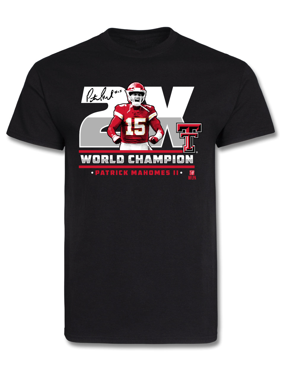 T-shirt Patrick Mahomes Champ 3 Anelli La Più Grande Di Tutti - Foto 13