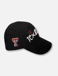 New Era Texas Tech Red Raiders "Lil' Fan" Black Stretch Fit Cap