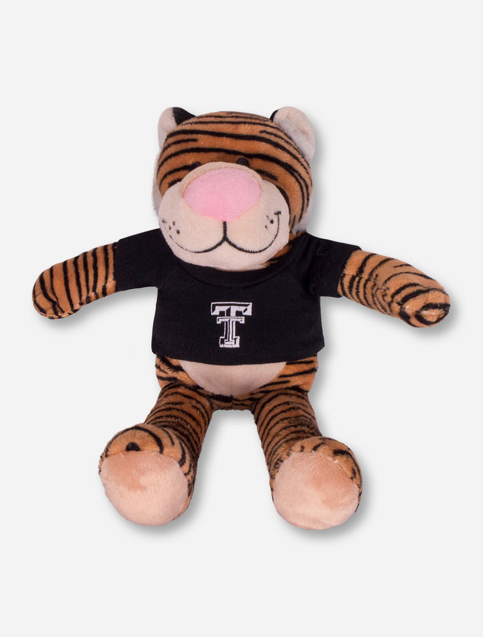 Texas Tech Plush Tiger in Tech T-Shirt