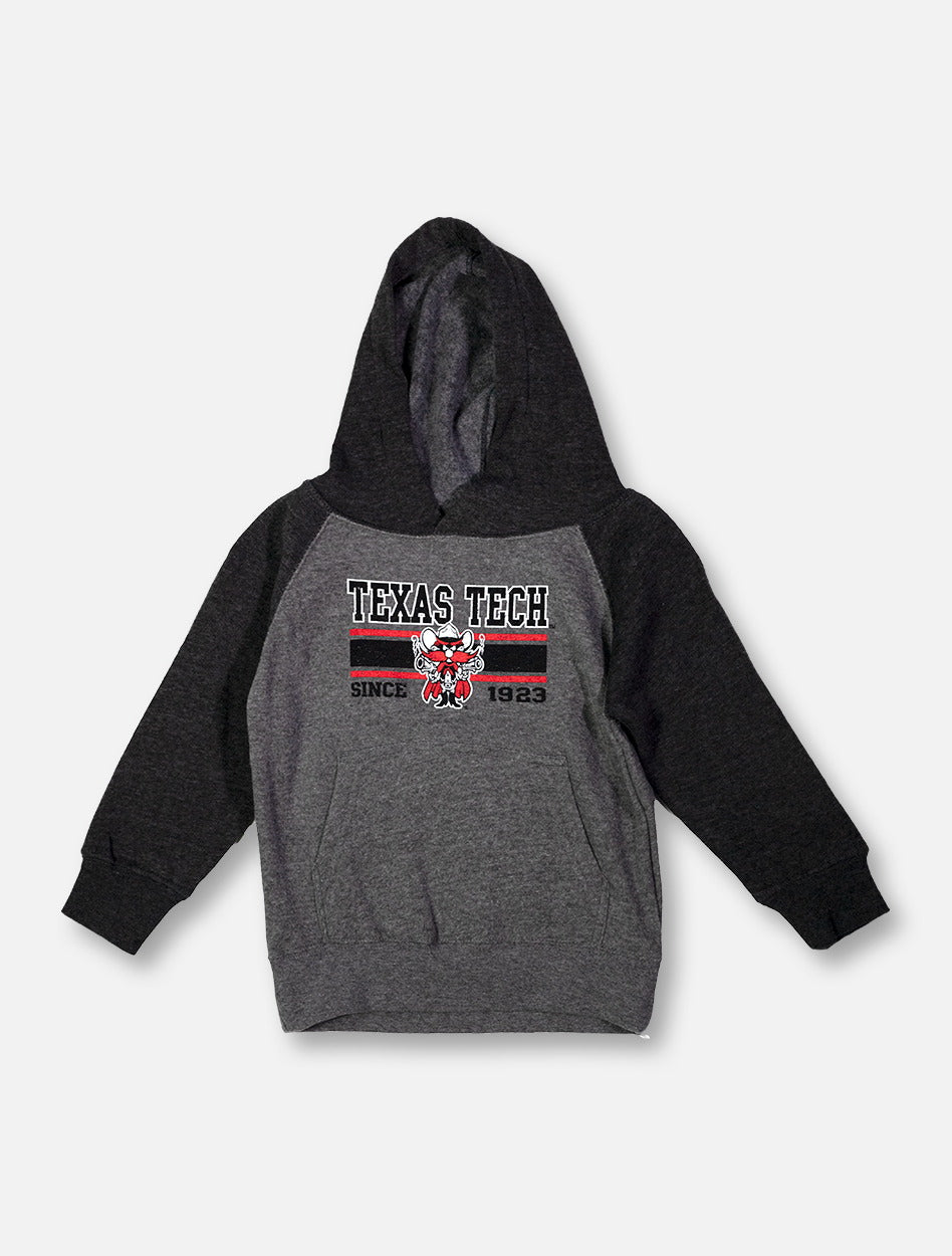 Texas Tech Red Raiders "Dots" Raider Red TODDLER Raglan Hoodie