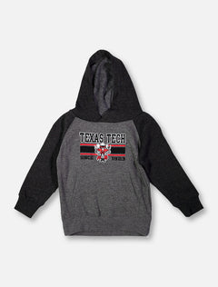 Texas Tech Red Raiders "Dots" Raider Red TODDLER Raglan Hoodie