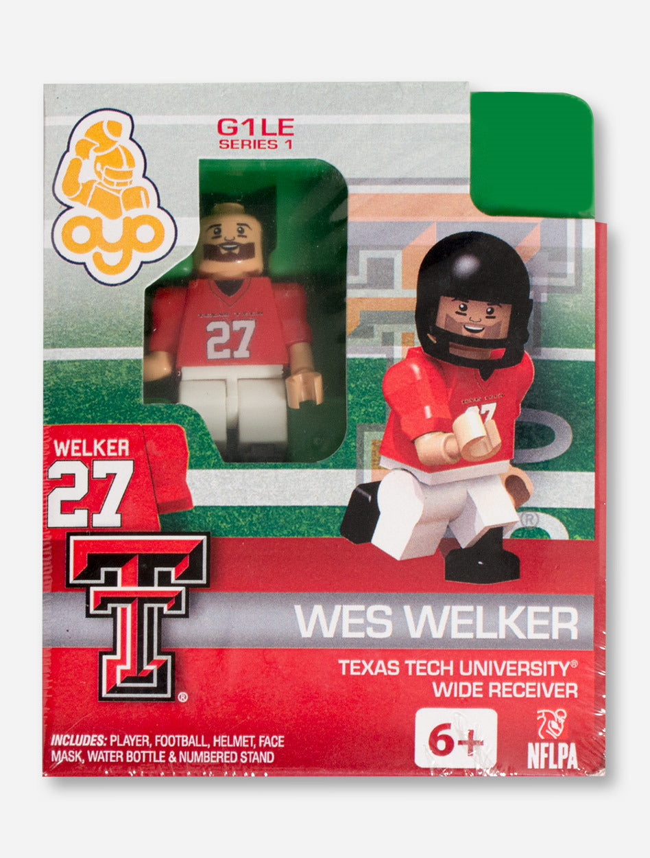 Texas Tech Red Raiders #27 Wes Welker Minifigure
