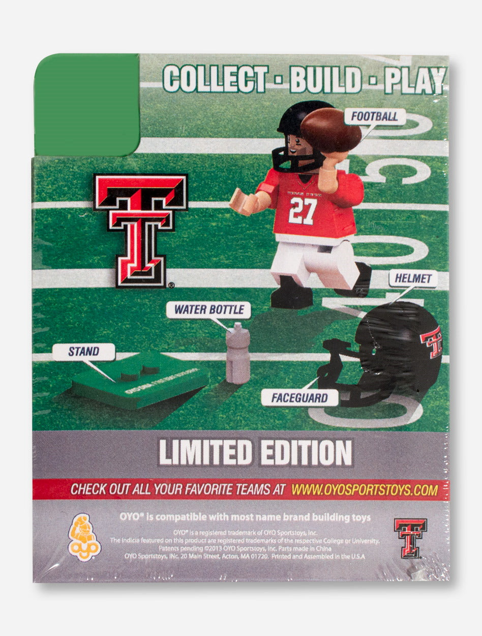 Texas Tech Red Raiders #27 Wes Welker Minifigure