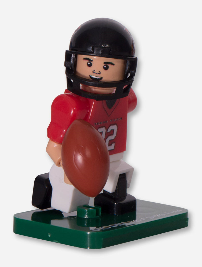 Texas Tech Lego Compatible #00 Campus Collection Minifigure – Red