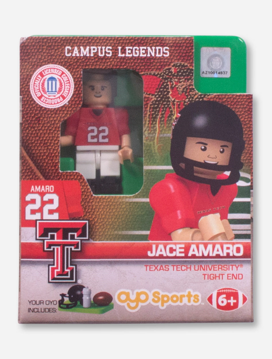 Texas Tech #22 Jace Amaro Minifigure